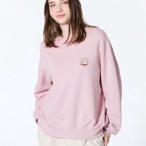 🆕 UNIQLO x MOFUSAND Cute Cat Bear Graphic Sweatshirt S